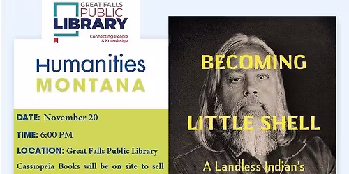 One Book Montana - Becoming Little Shell with Chris La Tray