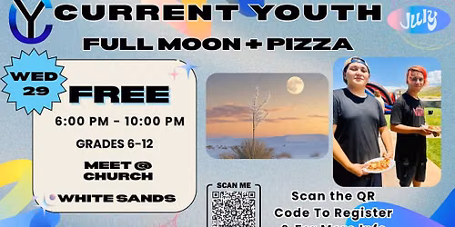 Summer Current Youth Full Moon + Pizza
