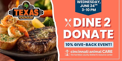  \ud83e\udd69\ud83e\udd20 10% Give Back Night at Texas Roadhouse, West Chester!