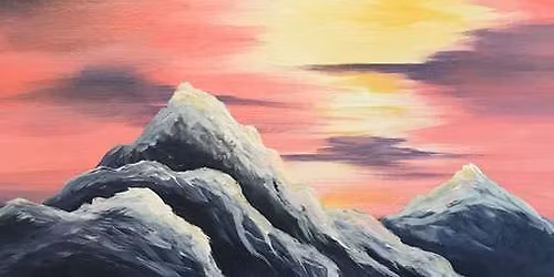 Paint and Sip Event: Purple Mountains Majesty