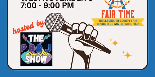 PB & J Show Jamz at the Hillsborough County fair