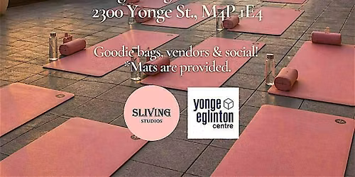 Rooftop Pilates at Yonge & Eglinton Center
