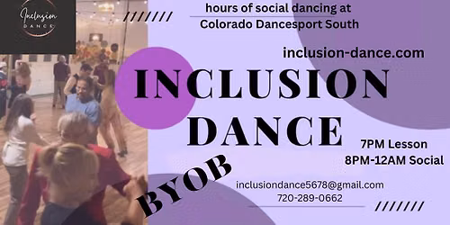 5th Saturday Rides Workshop & Inclusion Dance 