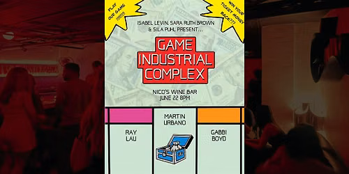 Game Industrial Complex | A Comedy Gameshow @ baby battista