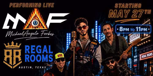 Michaelangelo -MAF at Regal Rooms