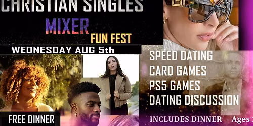 Christian Singles Mixer -Free with Speed Dating