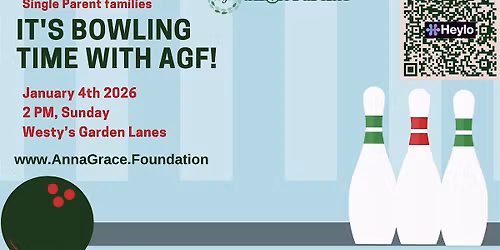 Networking with family while bowling