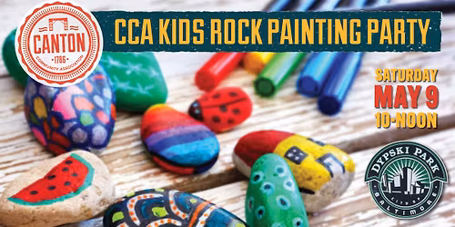 CCA Kids Rock Painting Party