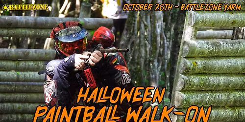Battlezone Yarm Paintball Walk-On Day October 26th