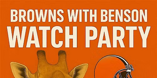 Browns with Benson: A Football Watch Party at Barkheimer Barns