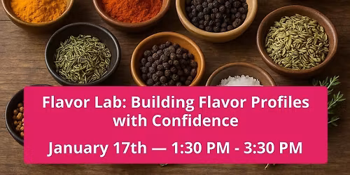 Flavor Lab: Building Flavor Profiles with Confidence