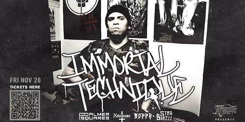 Immortal Technique & more, live in West Chicago at The WC Social Club!