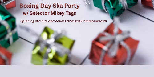 Boxing Day Ska Party
