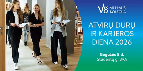 VIKO Atvir\u0173 dur\u0173 ir karjeros diena 2026