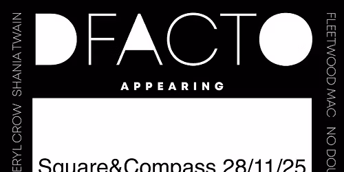 Dfacto debut at The Square and Compass
