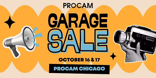 PROCAM Garage Sale: Shop Our Treasures