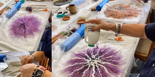 Wet Felting Vessel Workshop