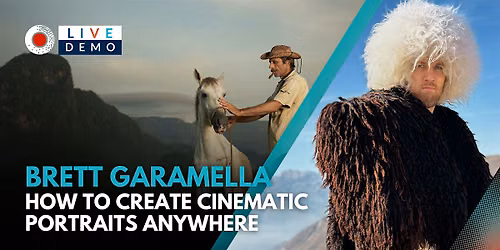 How to Create Cinematic Portraits Anywhere with Brett Garamella