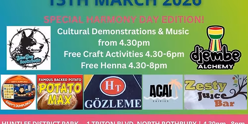 FOOD TRUCK FRIDAY - SPECIAL HARMONY EDITION!