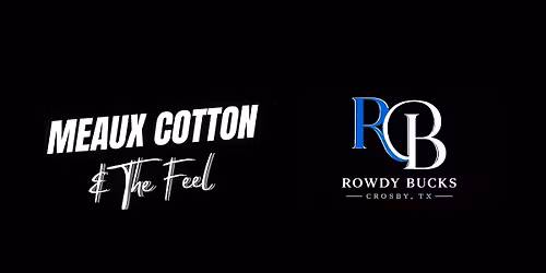 Sunday Funday - Meaux Cotton & The Feel @ Rowdy Bucks - Crosby