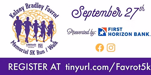 11th Annual Kelsey Bradley Favrot Memorial 5k