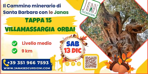 ⚒️CAMMINO SANTA BARBARA VILLAMASSARGIA ORBAI T16