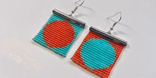 Mini Loom Beaded Earrings