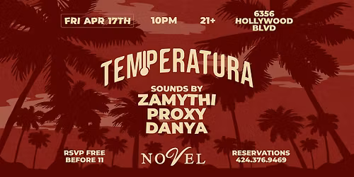 Temperatura Party - Latin, Reggaeton Moderno, y Dembow