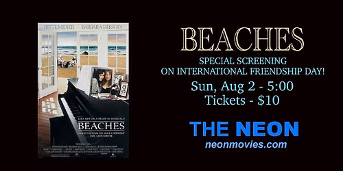 BEACHES - On International Friendship Day!