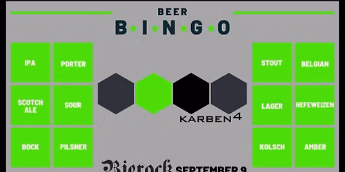 Beer Bingo with Karben4 & Ale Asylum