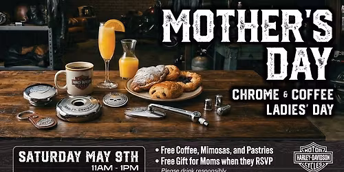 Mother's Day Chrome & Coffee Ladies' Day at Sound H-D