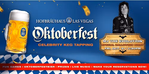 Oktoberfest with MJ The Evolution - Halloween Night