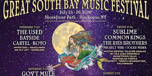 Great South Bay Music Festival 2026
