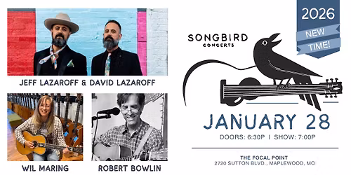 January 28, 2026  |  Songbird Concerts