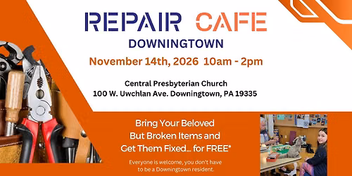 Repair Caf\u00e9 - November 14th, 2026