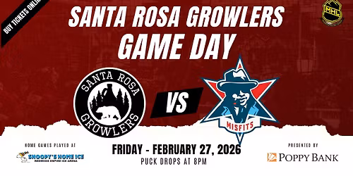 Santa Rosa NorCal Hockey - Growlers vs Misfits
