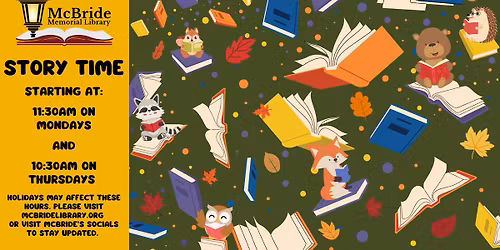 StoryTime at McBride