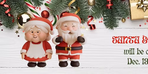 Pictures with Santa & Mrs. Claus