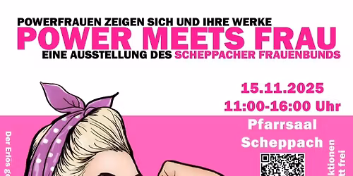 Power meets Frau (save the date!!!)