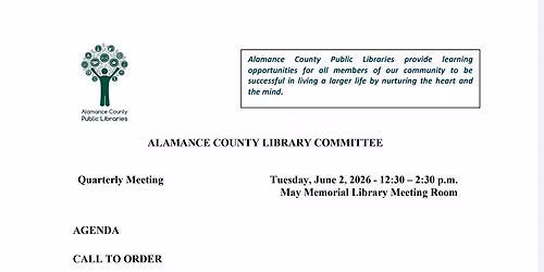 Library Committee Censorship special meeting