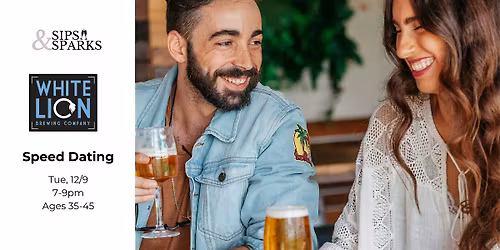 Speed Dating Ages 35-45 in Springfield, MA at White Lion Brewing Company