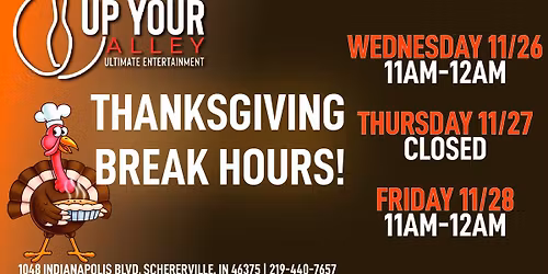 Thanksgiving Break Hours