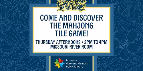 Weekly Mahjong Club at the Library