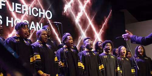 University of Arkansas at Pine Bluff Vesper Choir in Edinburgh