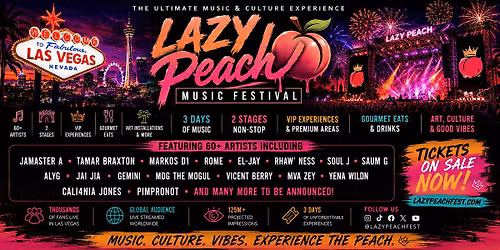 Lazy Peach Music Festival Las Vegas