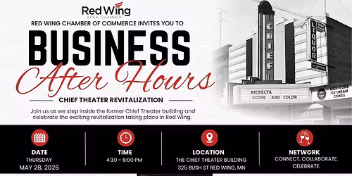 Business After Hours - Chief Theater Revitalization