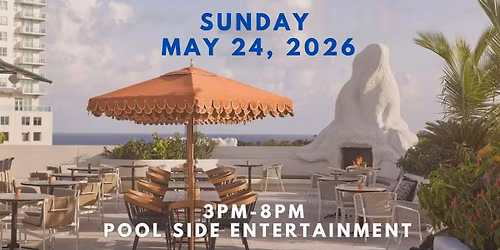 Mayfair Rooftop Pool Party! SALSA-BACHATA-MERENGUE