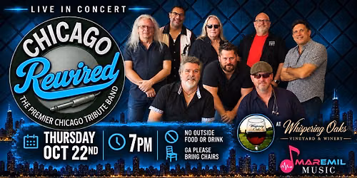 Premier Chicago Tribute @Whispering Oaks