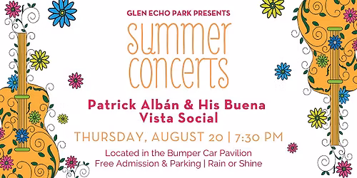 Summer Concerts: Patrick Alb\u00e1n & His Buena  Vista Social