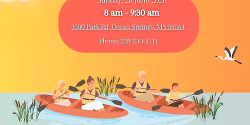 Morning Paddle at Davis Bayou